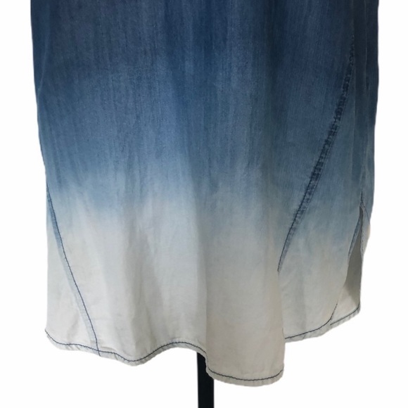 BeachLunchLounge pullover sleeveless 100% lyocell tie dye tunic top size large - Picture 5 of 10